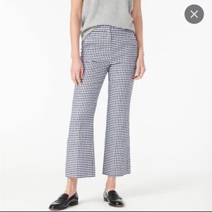 J. Crew Hayden Gingham Pant